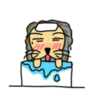 cute fat lion "leo mo"（個別スタンプ：16）