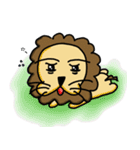 cute fat lion "leo mo"（個別スタンプ：23）