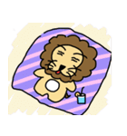 cute fat lion "leo mo"（個別スタンプ：36）