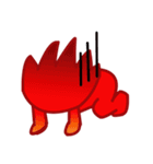 Fire Element Character - Burn（個別スタンプ：4）