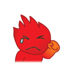 Fire Element Character - Burn（個別スタンプ：8）