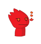 Fire Element Character - Burn（個別スタンプ：11）