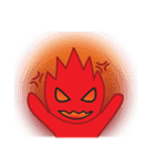 Fire Element Character - Burn（個別スタンプ：13）