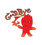 Fire Element Character - Burn（個別スタンプ：23）