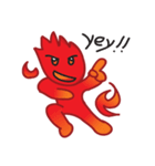 Fire Element Character - Burn（個別スタンプ：29）