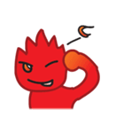 Fire Element Character - Burn（個別スタンプ：35）