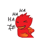 Fire Element Character - Burn（個別スタンプ：37）