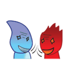 Fire Element Character - Burn（個別スタンプ：40）