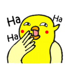 Life of yellow chicks（個別スタンプ：14）