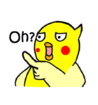 Life of yellow chicks（個別スタンプ：23）