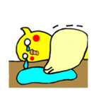 Life of yellow chicks（個別スタンプ：31）