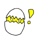 Life of yellow chicks（個別スタンプ：38）