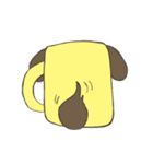 コーヒーカップ犬（個別スタンプ：40）