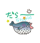 ネコと魚と輪島弁（個別スタンプ：37）
