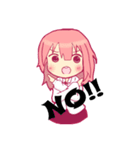 NEW Why my sister can only receive 22K（個別スタンプ：15）