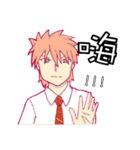 NEW Why my sister can only receive 22K（個別スタンプ：16）