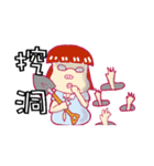NEW Why my sister can only receive 22K（個別スタンプ：24）