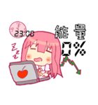 NEW Why my sister can only receive 22K（個別スタンプ：30）