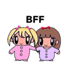 BFF GIRL（個別スタンプ：5）