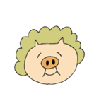 豚おばちゃん（個別スタンプ：1）