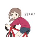 自転車×女の子～自転車女子～（個別スタンプ：18）