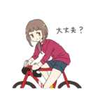 自転車×女の子～自転車女子～（個別スタンプ：26）