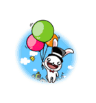 Bobo Bunny's Happy Balloons Life（個別スタンプ：37）