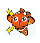 Clownfish-sea life（個別スタンプ：3）