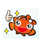 Clownfish-sea life（個別スタンプ：6）