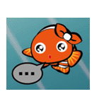 Clownfish-sea life（個別スタンプ：19）