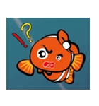 Clownfish-sea life（個別スタンプ：24）