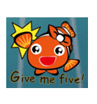 Clownfish-sea life（個別スタンプ：25）