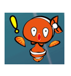 Clownfish-sea life（個別スタンプ：26）