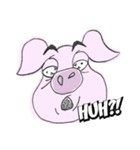 Am a pig ！（個別スタンプ：8）