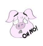 Am a pig ！（個別スタンプ：9）