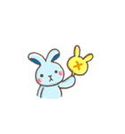 飴のウサギ (恋人のデイリー) - 日本語（個別スタンプ：14）