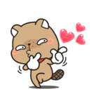 Grumpy Mr Beaver（個別スタンプ：2）