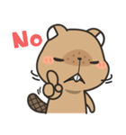 Grumpy Mr Beaver（個別スタンプ：16）