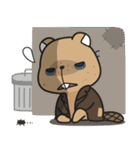 Grumpy Mr Beaver（個別スタンプ：24）