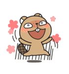 Grumpy Mr Beaver（個別スタンプ：29）