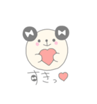 まるまるくまるん（個別スタンプ：5）