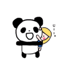ぴたっとくっつくおんなのこ（個別スタンプ：14）