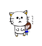 ぴたっとくっつくおんなのこ（個別スタンプ：29）