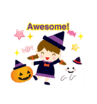 ハッピーハロウィン！コスプレパーティー！（個別スタンプ：8）