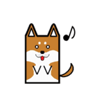しかくいアニマルず（個別スタンプ：1）