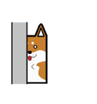 しかくいアニマルず（個別スタンプ：9）