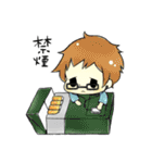 ちびきゃらおーるすたー（個別スタンプ：16）