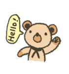 Lovely and Playful Bear（個別スタンプ：1）