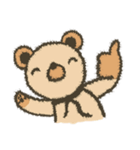 Lovely and Playful Bear（個別スタンプ：21）