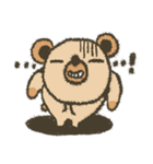 Lovely and Playful Bear（個別スタンプ：32）